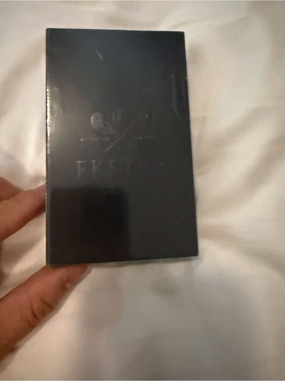 NWT Ekster Senate Nappa Black RFID Slim Leather Wallet | Quick Card Access